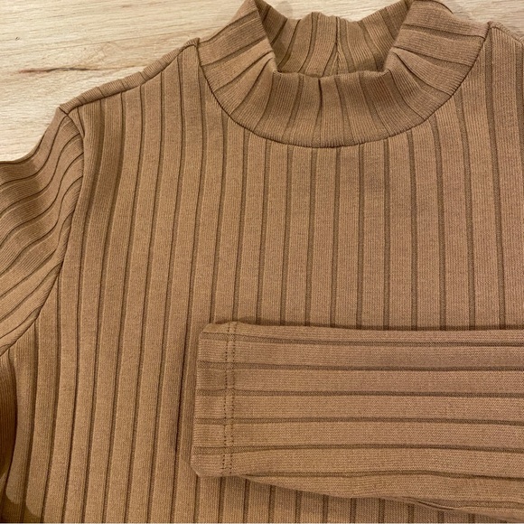2 Ribbed Mock Neck Tops - Picture 9 of 16